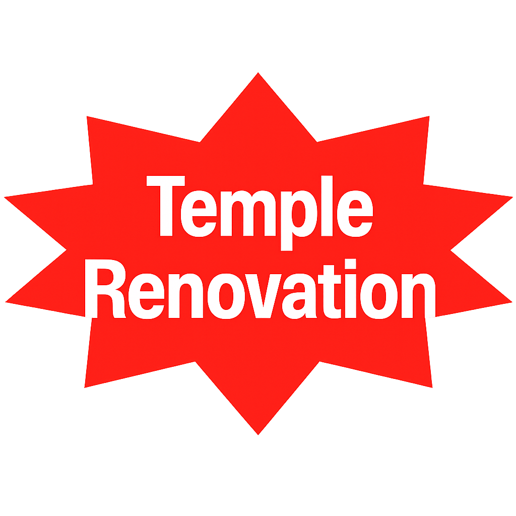Temple Renovation